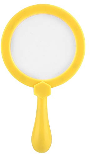 Lente d'ingrandimento per bambini Lente d'ingrandimento 3X Giocattolo per scienze educative con supporto per bambini Osservazione e apprendimento Materiale plastico ABS
