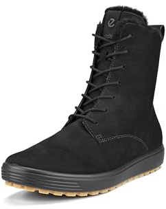 ECCO Soft 7 Tred, Stivali, Donna, Nero, 36 EU