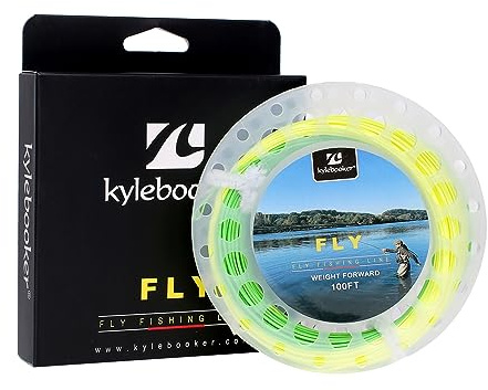 Fly Fishing Line with Welded Loop Floating Weight Forward Fly Lines 100FT WF 3 4 5 6 7 8