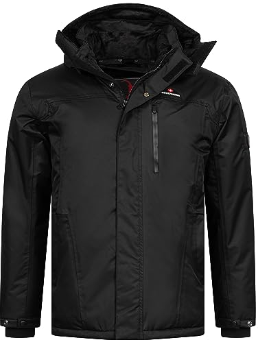 Höhenhorn Starsgard Herren Winter Jacke Schwarz Gr. L
