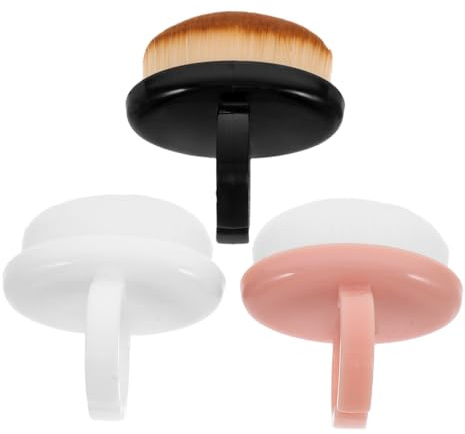 WRITWAA 3pcs Soft Nail Dusting Brush Cleaner for Fingernails for Manicure and Nail Art Brushes for Cleaning Dust