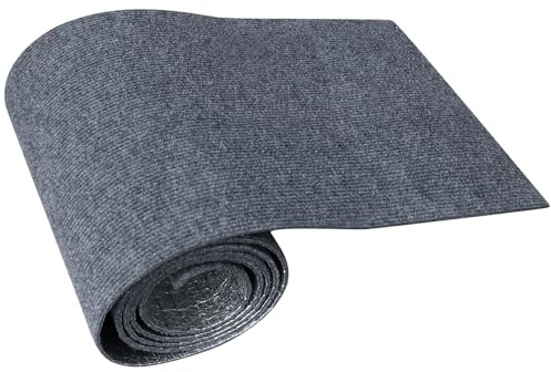 Alfombra Rascador para Gatos Autoadhesiva (200x30cm), Protector Sofá Gatos Antiarqueo Gris Oscuro, Tapete de Escalada DIY Recortable para Pared, Muebles y Repuesto de Árbol de Gato (Grosor 4mm)
