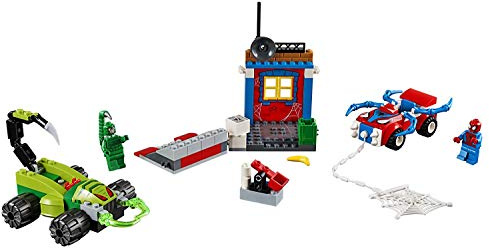 LEGO Juniors/4+ Marvel Super Heroes Spider-Man vs. Scorpion Street Showdown 10754 Building Kit (125 Piece)
