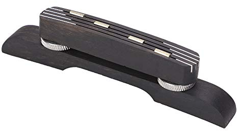 Mandolin Bridge, Rosewood Height Adjustable Bridge Mandolin Instrument DIY Repair Parts