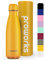 Proworks Edelstahl Trinkflasche | 24 Std. Kalt und 12 Std. Heiß - Premium Vakuum Wasserflasche - Perfekte Isolierflasche für Sport, Laufen, Fahrrad, Yoga, Wandern und Camping - 1 Liter - Mellow Yellow