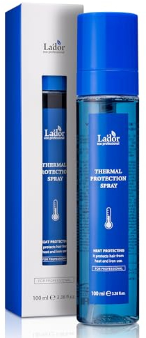 LA'DOR Hair Heat Thermal Protection Spray Protectores Térmicos Leave-In Mist 100 ml Protección Térmica Brillo Instantáneo Volumen Cabello Dañado Proteína Aminoácidos