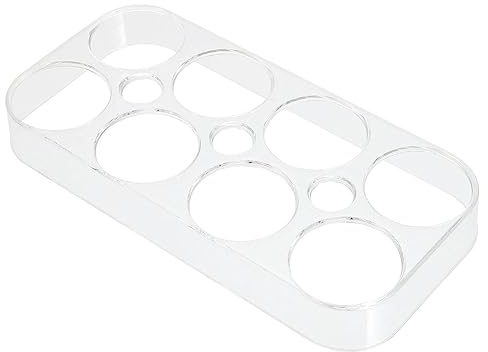 YARNOW Frigorífico, soporte para huevos, bandeja para huevos, bolsa para frigorífico, compartimento para puerta, frigorífico, huevero, organizador de huevos, soporte para huevos, recipiente para