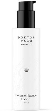 Tiefenreinigende Lotion mit Aloe Vera und Glycerin für das Gesicht | DR. VAGO | Made in Austria | vegan | natürliche Wirkstoffe | feuchtigkeitsspendende Lotion | gegen Austrocknen | Frauen und Männer