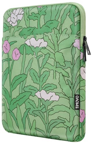 TiMOVO Custodia per Tablet 9-11, Fiore Verde
