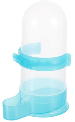 FOMIYES Distributeur Eau Automatique pour Cage à Oiseaux, Fournitures pour Pigeons, Plastique, Solide et Robuste, Rond, pour Pigeons et Perroquets, Maison et Animalerie