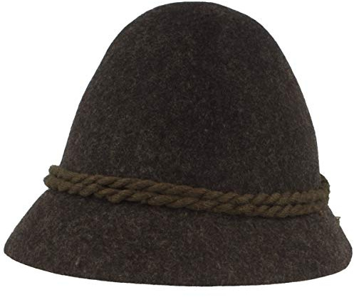 Faustmann Cappello Bavarese da Uomo, Antracite Taglia L 58