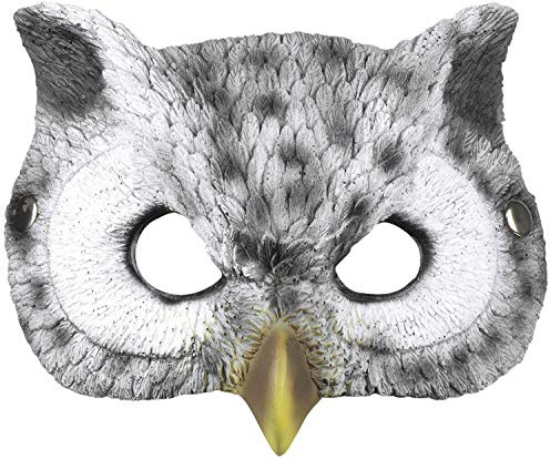 Boland - Mezza maschera, maschera da animale con stampa realistica e cinturino elastico, ideale per costumi in maschera da animale per carnevale, Halloween o una festa a tema