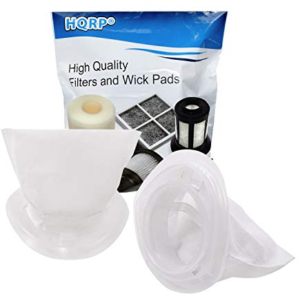 HQRP 2-pacco Filtro compatibile con Black & Decker Dustbuster NV1200AV NV1210AV NV2410N NV3610N NV4820 NV4820C NV4820CN V4820N NV6020 NV7210N NV9610N NVB115W NVB215W NVB220WC Aspirapolvere a mano