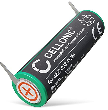 CELLONIC 1x Akku für Rasierer & Haarschneider Kompatibel mit Philips Sonicare HX6530, Sonicare DiamondClean HX9340, HX9340, 3000 040 83812 - (800mAh, 3.7V)