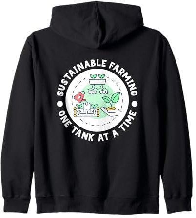 Aquaponics Réservoirs hydroponiques urbains durables pour l'aquaponie Sweat à Capuche