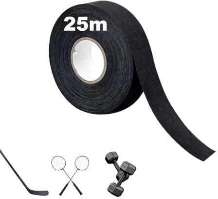 Pevlkawr 25m Cinta de Agarre Antideslizante para Mancuernas, Barras, Anillas, Cinta Deportiva, para Calistenia, Fitness, Gimnasio, Aumenta la Seguridad y el Control
