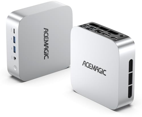 ACEMAGIC K1 Mini PC, Ιntel Core i5-12600H(12C/16T, jusqu'à 4,5 GHz),16 Go DDR4 512 Go SSD NVMe Mini Ordinateur Bureau, 4K UHD Triple écranWi-FI 6, Graphique Ιntel Iris XE, Buetooth 5.2