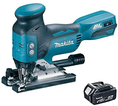 Makita DJV181Z 18v LXT Li-ion Brushless Jigsaw with 5.0Ah Battery BL1850 - Powerful and Efficient Cutting Tool, Brushless Motor, Cordless Jigsaw, Power Tools Combo Kits