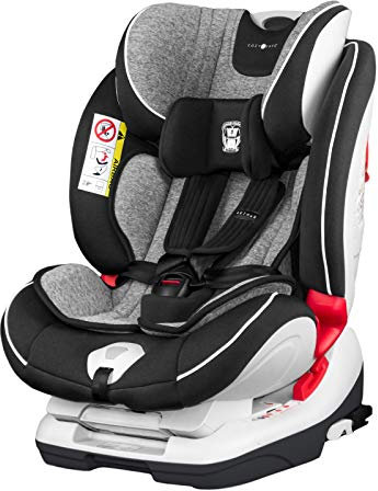 Cozy N Safe, Arthur Group 0+ 1 2 3 Baby, Toddler, Child Car Seat, Isofix, 0-36kg, Birth – 12 Years, Extended Rear Facing, Graphite