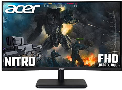 Acer ED270RPbiipx 27 inch Full HD Curved Monitor (VA Panel, FreeSync, 165Hz, 5ms, DP, HDMI, Black)