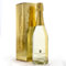 Elfenhof Gold mit echten Goldflocken 0,75 l in Goldbarren-Verpackung