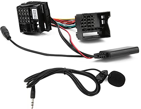 Akozon RNS 510 Bluetooth, 150cm Auto Mikrofon Adapter Kabel Bluetooth 5.0 Auto Auxiliary Audio Kabel für RNS 510/RNS 310/RCD 300/RCD 310/RCD 510