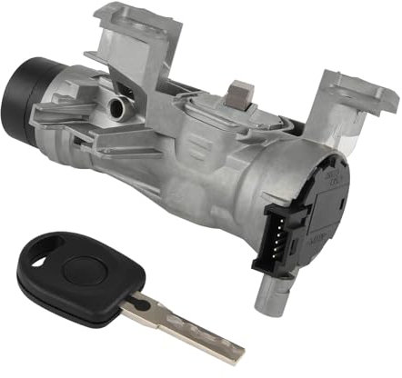 DOCAS Interruptor de encendido con llave de cilindro de bloqueo 1K0905851B 1K0905865 para A1,A3, G.olf 5, G.olf 6, T.ouran, P.olo, A.ltea, I.biza, L.eon, O.ctavia