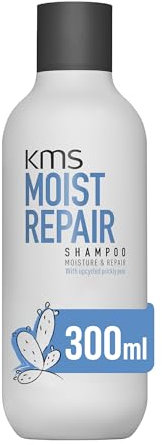 KMS MOISTREPAIR Shampoo 300ml für kraftloses, trockenes Haar, das zu Haarbruch und Spliss neigt