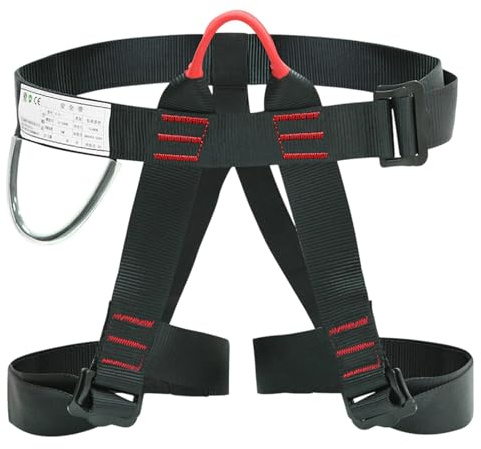 Genérico Dachklettergurt – Verstellbarer Halbkörper-Sicherheitsgurt, Unisex, Kletterausrüstung zur Brandrettung