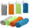 4 Toallas de Gimnasio - Toallas de Microfibra - Toalla Gym, 100 × 30 cm, Paño Enfriamiento, Paño Frío Microfibra, Alta Absorción, Enfriamiento Rápido, Fácil Transportar, Deporte, Fitness, Viajes
