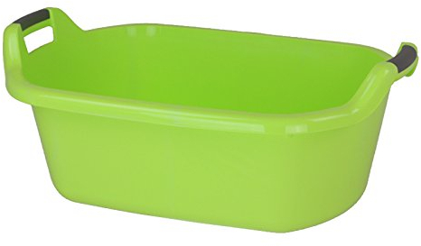 Curver Wäschewanne 55L 75x50x33cm lime Wäscheschüssel Wäschekorb Waschwanne Waschküche Schmutzwäsche