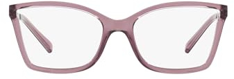 Michael Kors MK4058 Caracas Prescription Eyewear Frames, Burgundy Crystal/Demo Lens, 54 mm