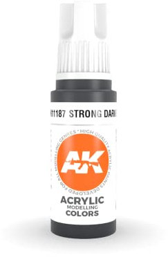 AK Interactive 3rd Gen Acrylic Strong Dark Blue 17 ml