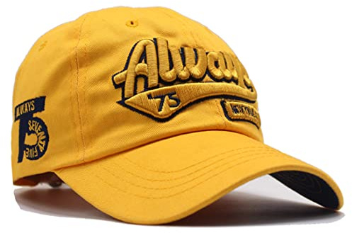 Ecroon Unisex Gorra de béisbol Sombreros Gorras Beisbol Chico/Hombre- Protector UV Sol Hebilla Metal,con Visera Verano/Invierno