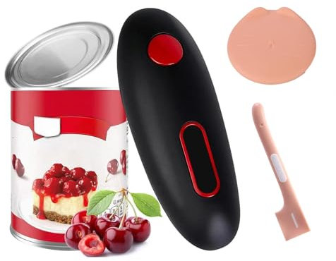 Elektrisk burköppnare, elektrisk automatisk burköppnare, släta kanter för säker sidoskärkraft burköppnare