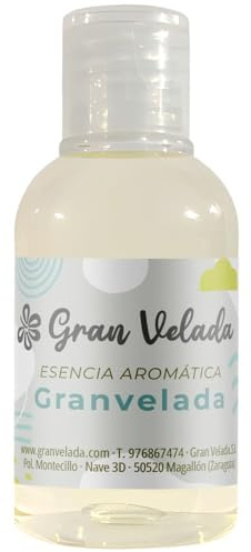 Esencia Aromática Gran Velada para Perfumes, Ambientadores y Velas | Aroma Floral y Empolvado | Ideal para Cremas, Jabones y Champús | Litro