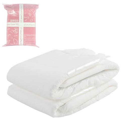 CutiePlusU Nappies 2 Count Diaper Sample Overnight Absorbency for Men Women | Maximum 5000ML White(L 95-120cm)