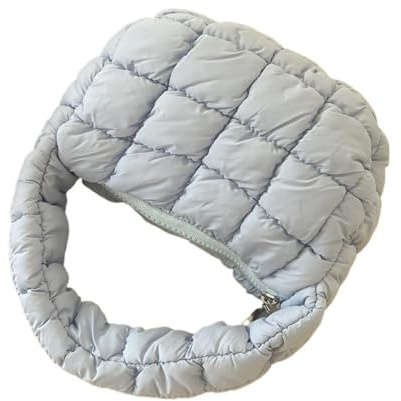 JBJYGSG buffertväska dam quiltad bubble handväska ledig dam mobilväska vikt nylon