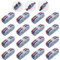 Bornes de Connexion, CESFONJER 16 Pcs SPL-2 Connecteur Electrique Rapide, Conducteur Compact Fils Connecteurs, avec levier de commande