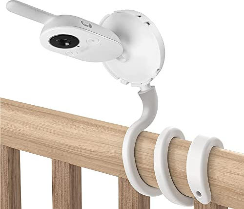 SkingHong Babyphone Halterung Kompatibel mit Philips Avent SCD843/26,SCD833/26,SCD891/26,SCD811/26,SCD630/26,SCD620/26 Video Babykamera - Flexibel Silikon Babyfon Baby Monitor Halter