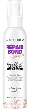 Marc Anthony Bond Repair Leave In Hair Conditioner Treatment for Dry & Damaged Hair, Repair Bond - Treatment & Deep Conditioning Moisturizer Reduces Breakage & Flyaways - Fights & Reduces Frizz