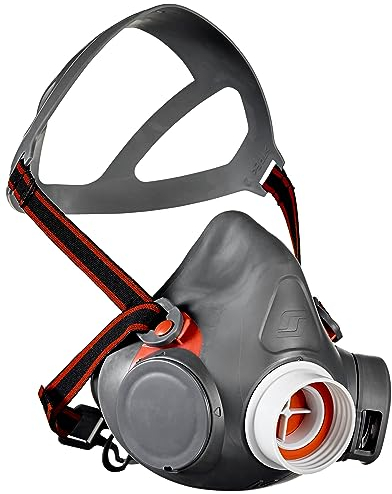 3M HF-300 Atmenschutz-Halbmaske L, Halbmaske mit Ersatzfilter