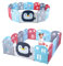 Baby Laufstall 200x180 cm, Laufgitter Baby, Krabbelgitter Erweiterbar, Indoor & Outdoor Playpen, Kleinkinder Laufställe, Kunststoff Absperrgitter, 14 Paneele, Bunt