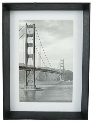 PARENCE - Cornice per Foto - Eleganza e Versatilità in un Unico Cornice 19 x 14 x 3 cm - Cornice con Foto in Bianco e Nero (sostituibile) inclusa.