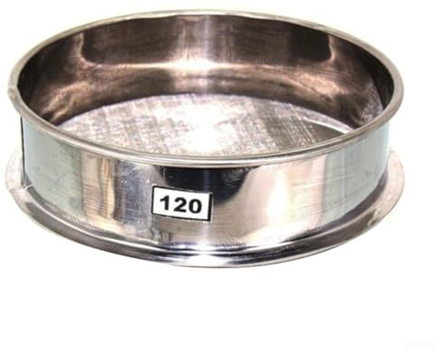 Setaccio in acciaio inox dal design elegante, 20 cm, adatto per riso, farina e altro (120 #)