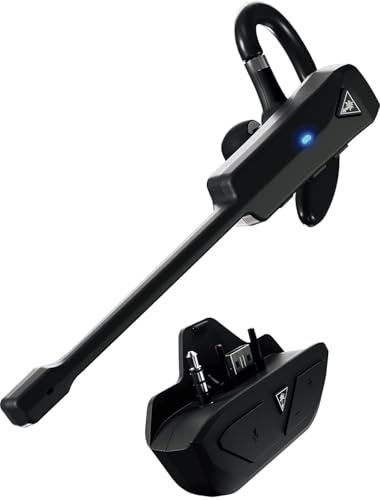 Turtle Beach Recon Air Wireless Gaming Chat Communicator for Xbox Series X/ S, Xbox One, iOS, Android, Windows 10 & 11 PCs, & Bluetooth Mobile Devices with Noise - Cancelling Mic – Black