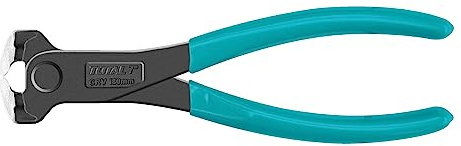 TOTAL - Pinza di Taglio Frontale | 180 mm | Ideale per Tagliare Filo, Cavo o Plastica | Manico Ergonomico Antiscivolo | Realizzata in Cromo Vanadio | Manico in Plastica