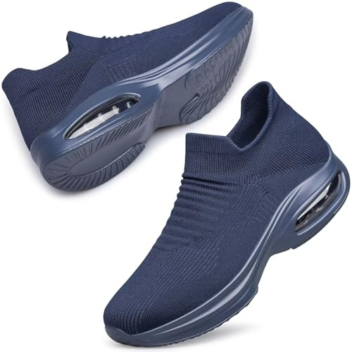 ADQ Women Slip On Trainers Ladies Trainers Walking Sneakers 5 UK 39 EU