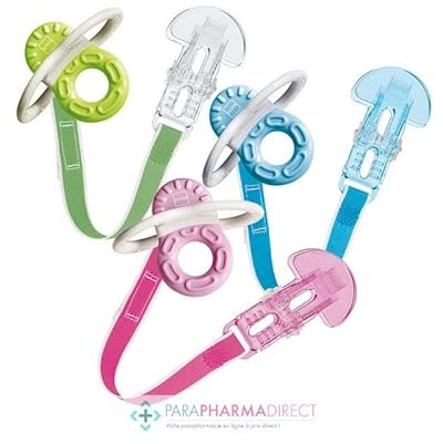 MAM Mini Beißring mit Bindung 2+ Monate Phase 1 - Beißring zum Beißen ab der ersten Phase des Beißens für eine beruhigende Wirkung - Zufällige Farbauswahl