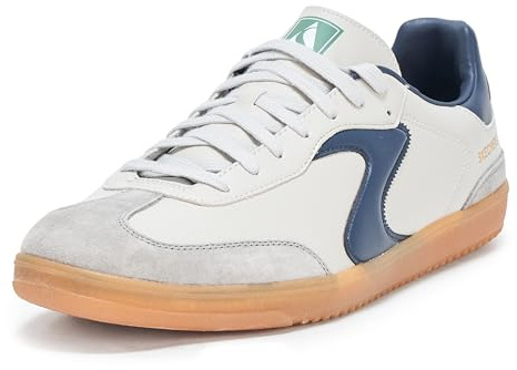 Skechers Men's Hotshot Pyke Trainers, Gray Duraleather/Suede^/Navy Trim, 7 UK